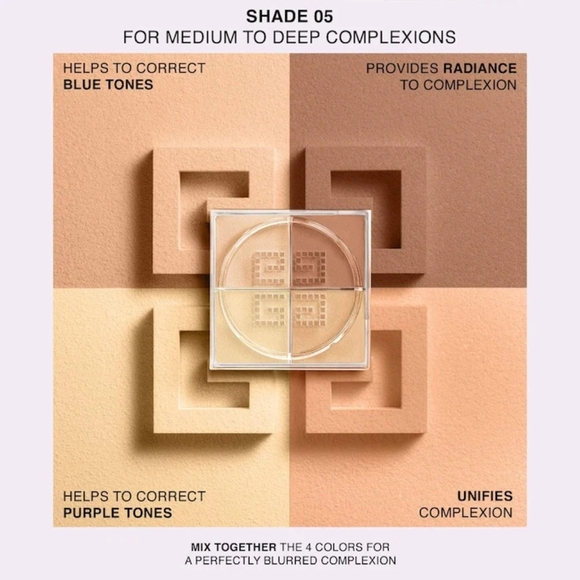 Givenchy | ORIGINAL FORMULA | Prisme Libre Loose Powder | 5 Popeline Mimosa - Picture 5 of 6